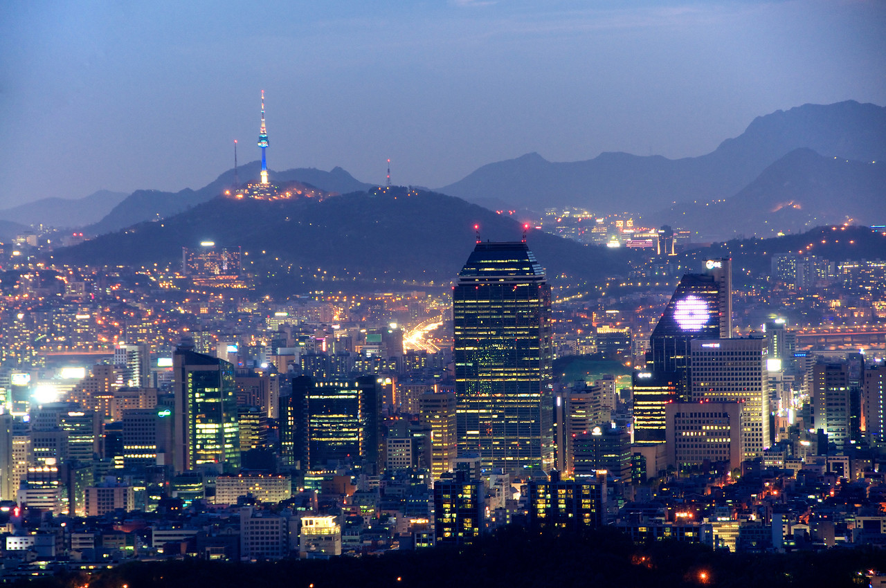 Seoul skyline